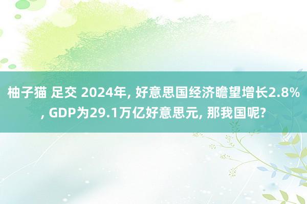 柚子猫 足交 2024年， 好意思国经济瞻望增长2.8%， GDP为29.1万亿好意思元， 那我国呢?